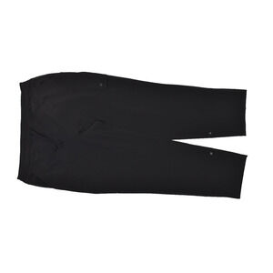 Chico's Women's Black Straight Leg Cropped Pants Size 1.5 (US 10) Pockets